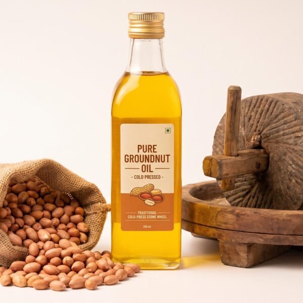 Cold-Pressed Groundnut Oil