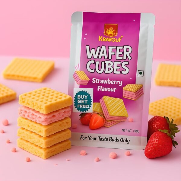 Wafer Cubes Strawberry
